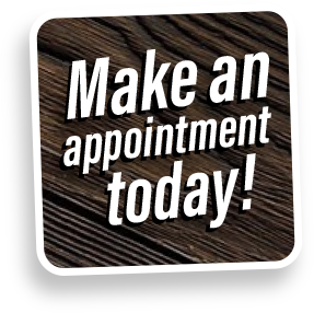 Make an appointment today! Make an appointment today!